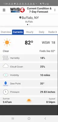 4Warn Weather android App screenshot 3